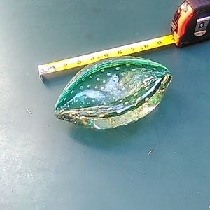 Glass candy dish ash tray